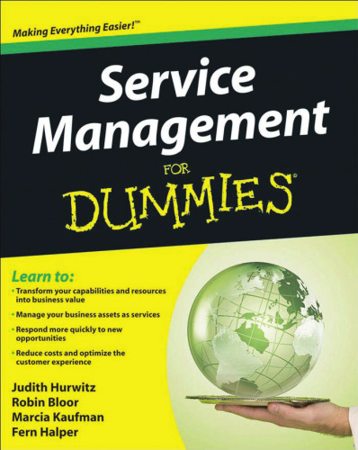 Service Management For Dummies (For Dummies (Computer Tech))