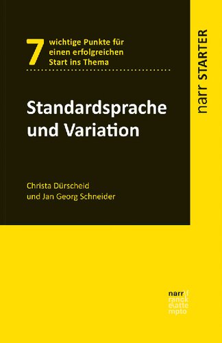 Standardsprache und Variation