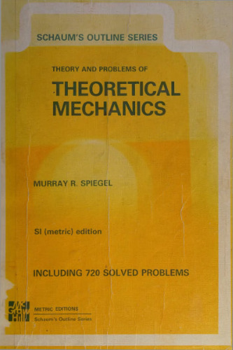 Schaum's Outline of Theoretical Mechanics
