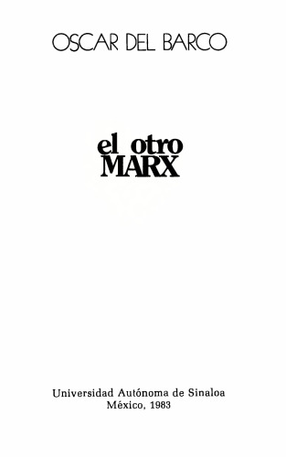 El otro Marx