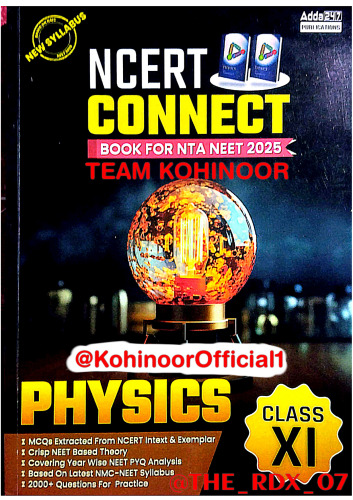 Physics ncert connect nta neet class 11
