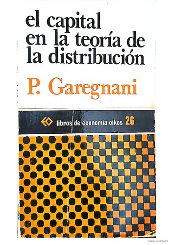 El Capital en la teoria de la distribución