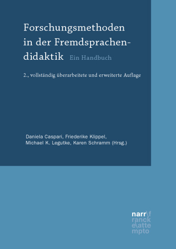 Forschungsmethoden in der Fremdsprachendidaktik: Ein Handbuch