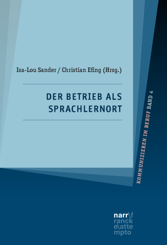 Der Betrieb als Sprachlernort