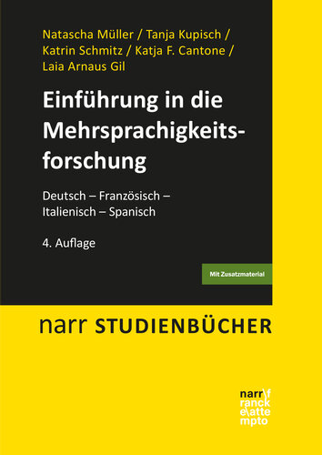 Einführung in die Mehrsprachigkeitsforschung: Deutsch – Französisch – Italienisch – Spanisch