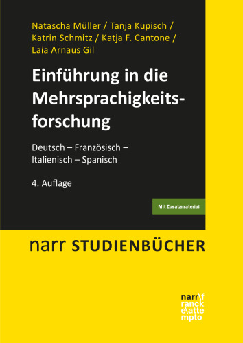Einführung in die Mehrsprachigkeitsforschung: Deutsch – Französisch – Italienisch – Spanisch