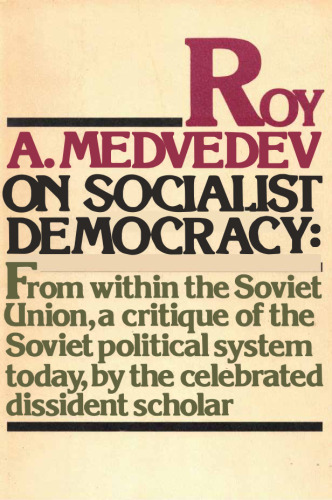 On Socialist Democracy