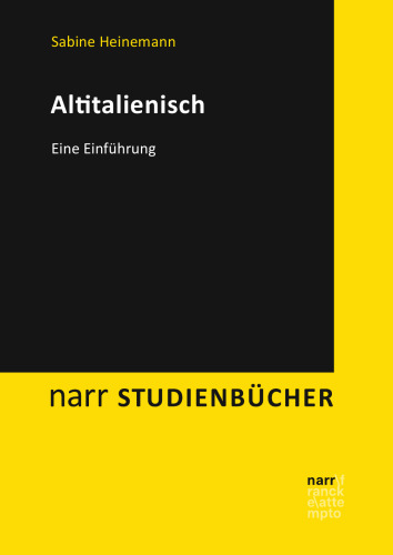 Altitalienisch: Eine Einführung