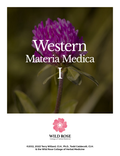 Western Materia Medica I