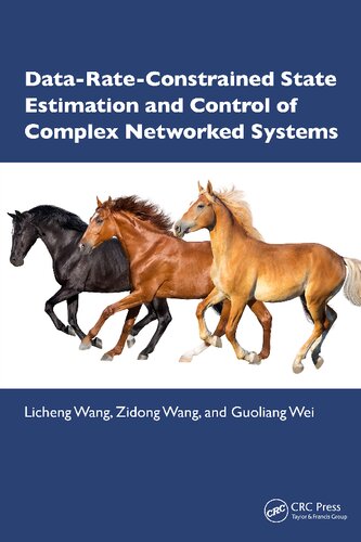 Data-Rate-Constrained State Estimation and Control of Complex Networked Systems
