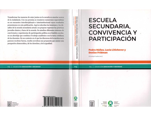 Escuela secundaria, convivencia y participación