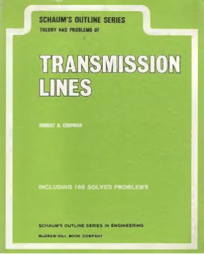 Schaum's Outline of Transmission Lines