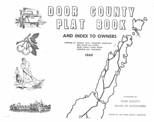 Door County Plat Book: An Index To Owners