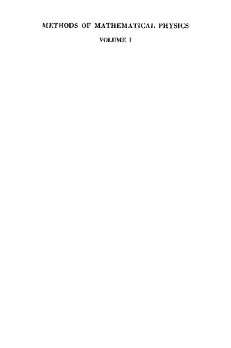 Methods of Mathematical Physics