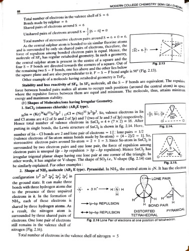 Modern College Chemistry Chemical Bonding Part 2