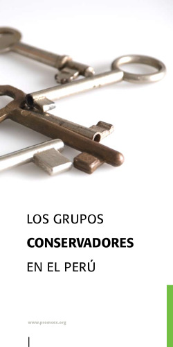 Los grupos conservadores en el Perú