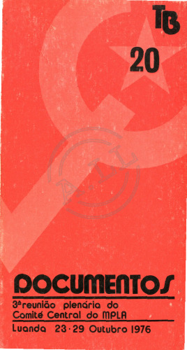 Documentos da 3ª reunião plenária do Comité Central do MPLA
