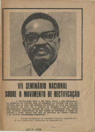 VII Seminário Nacional sobre o Movimento de Rectificação