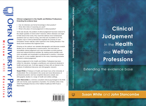 Clinical Judgement in the Health and Welfare Professions: Extending the Evidence Base