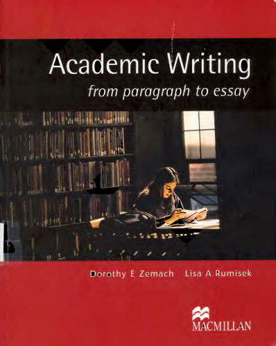 Academic Writing from Paragraph to Essay
