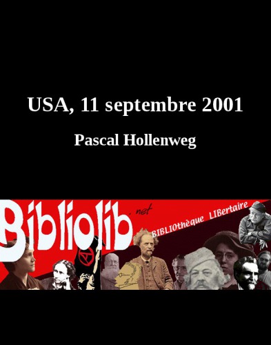 USA, 11 septembre 2001