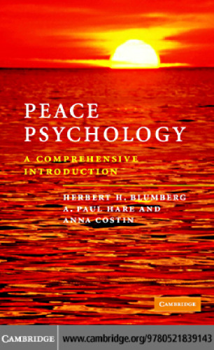 Peace Psychology: A Comprehensive Introduction