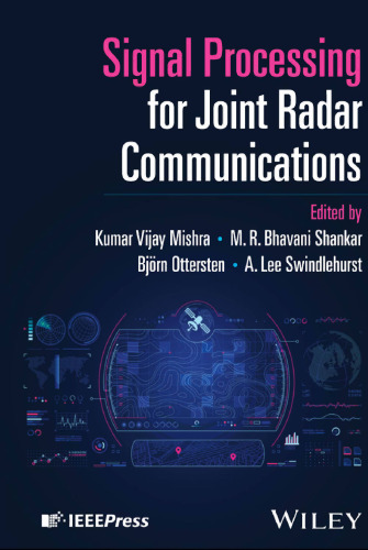 Signal Processing for Joint Radar Communications (IEEE Press)
