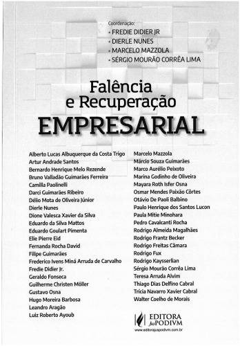 Falência e Recuperação Empresarial