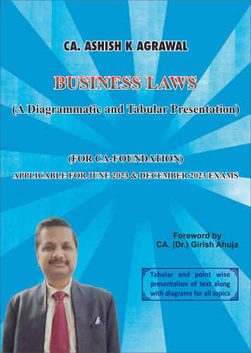 Business Law (A Diagrammatic and Tabular Presentation): For CA-Foundation (June 2023 and December 2023 Examination)
