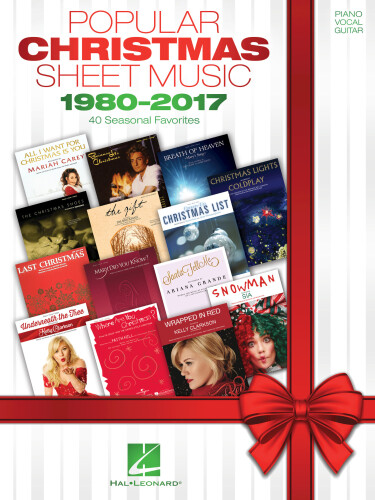 Popular Christmas Sheet Music 1980-2017 40 Seasonal Favorites