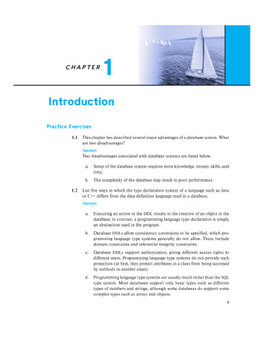 Database System Concepts Solutions Manual