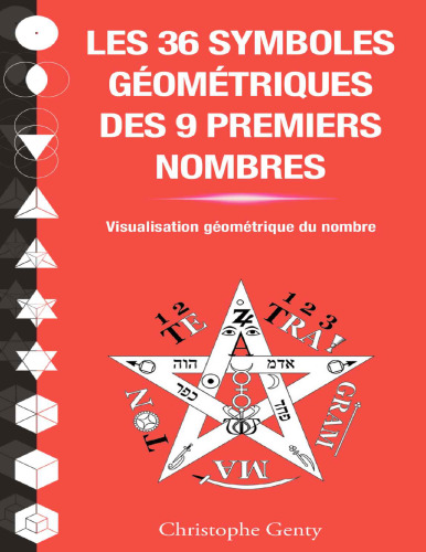 Les 36 symboles géometriques des 9 premiers nombres. Visualisation géométrique du nombre