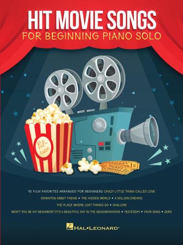 Hit Movie Songs for Beginning Piano Solo