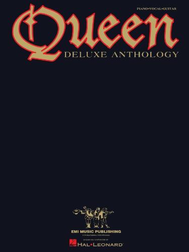 Queen Deluxe Anthology Piano Vocal Guitar Artist Songbook Book