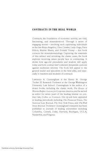 Contracts in the Real World: Stories of Popular Contracts and why They Matter