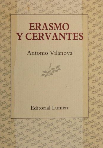 Erasmo y Cervantes
