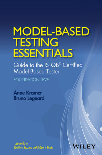 Model-Based Testing Essentials: Guide to the ISTQB Certified Model-Based Tester: Foundation Level