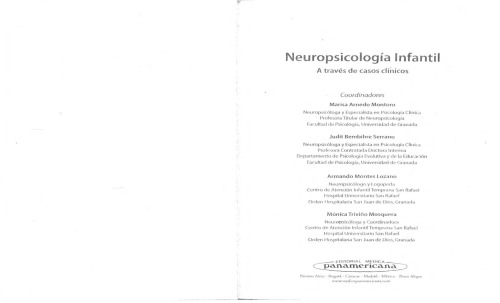 Neuropsicología infantil a través de casos clínicos