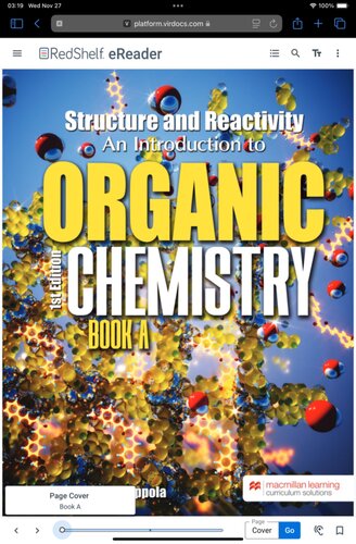 Structure and Reactivity: An Introduction to Organic Chemistry