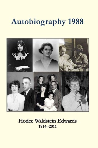 Autobiography 1988: Hodee Waldstein Edwards