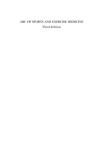 ABC of Sports and Exercise Medicine (ABC Series)