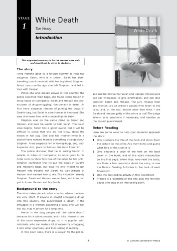 White Death - Activity Worksheet