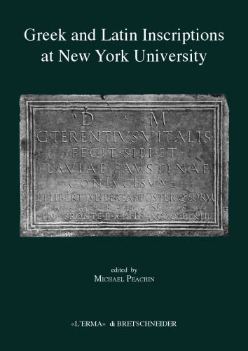 Greek and Latin Inscriptions at New York University, II