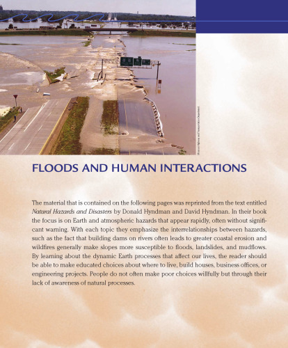 Floods and Human Interactions