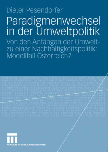 Paradigmenwechsel in der Umweltpolitik