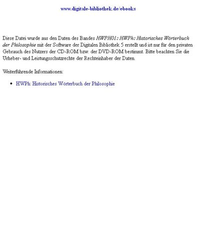 Historisches Wörterbuch Der Philosophie Gesamtwerk Bd. 1-13