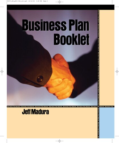 Business Plan Booklet