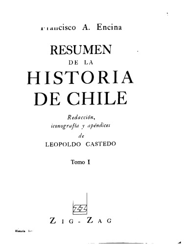 Resumen de la Historia de Chile I