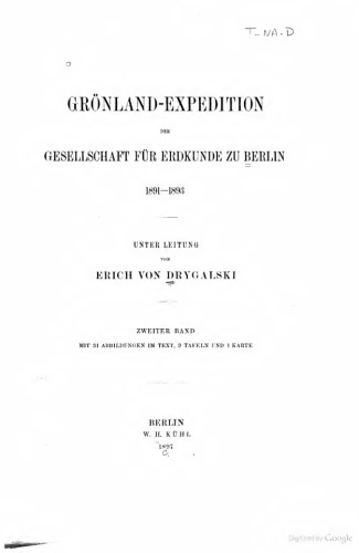 Grönland-Expedition der Gesellschaft für Erdkunde zu Berlin