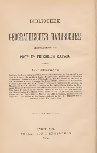 Morphologie der Erdoberfläche